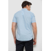 Сорочка чоловіча однотонна, колір блакитний, 214R6917-2 XL, 50, XL