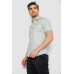 Сорочка чоловіча однотонна, колір оливковий, 214R6917-13 XL