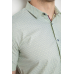 Сорочка чоловіча однотонна, колір оливковий, 214R6917-13 XXL