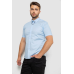 Сорочка чоловіча однотонна, колір блакитний, 214R6917-1 XL