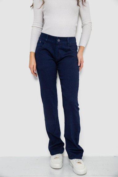 Джинси жіночі Slim Fit, колір темно-синій, 244R1052 31, 31