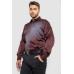 Сорочка чоловіча з принтом, колір чорно-червоний, 214R5829 XXL, 52, XXL
