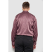 Сорочка чоловіча з принтом, колір бордовий, 214R5829 XXL, 52, XXL
