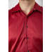 Сорочка чоловіча в смужку, колір червоний, 214R5828 XXL, 52, XXL