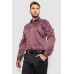 Сорочка чоловіча в смужку, колір бордовий, 214R5828 XXL, 52, XXL