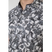 Сорочка чоловіча з короткими рукавами, колір сірий, 214R582 XXL