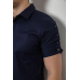 Сорочка чоловіча однотонна, колір синій, 214R5003 XXL, 52, XXL