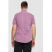 Сорочка чоловіча в клітинку, колір рожевий, 214R4564 XL, 50, XL