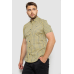 Сорочка чоловіча в клітинку, колір жовтий, 214R4564 XL, 50, XL