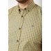 Сорочка чоловіча в клітинку, колір жовтий, 214R4564 XL, 50, XL