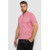 Сорочка чоловіча в клітку, колір пудровий, 214R4564-5 XL, 50, XL
