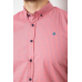 Сорочка чоловіча в клітку, колір пудровий, 214R4564-5 XL, 50, XL