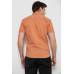 Сорочка чоловіча в клітку, колір помаранчевий, 214R4564-5 XXXL