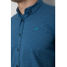 Сорочка чоловіча в клітку, колір джинс, 214R4564-5 XXL