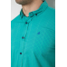 Сорочка чоловіча в клітку, колір бірюзовий, 214R4564-5 XXXL