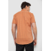 Сорочка чоловіча з принтом, колір помаранчевий, 214R4564-4 XXL