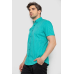 Сорочка чоловіча з принтом, колір бірюзовий, 214R4564-4 XXL