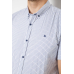 Сорочка чоловіча з принтом, колір білий, 214R4564-4 XXXL, 54, XXXL