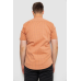 Сорочка чоловіча в клітинку, колір помаранчевий, 214R4564-3 XXL, 52, XXL