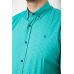 Сорочка чоловіча в клітинку, колір бірюзовий, 214R4564-3 XL, 50, XL