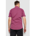 Сорочка чоловіча в клітинку, колір червоний, 214R4564-1 XXXL, 54, XXXL