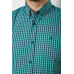Сорочка чоловіча в клітинку, колір зелений, 214R4564-1 XL, 50, XL