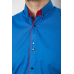 Сорочка чоловіча з принтом, колір синій, 214R3092 5XL, 58, 5XL