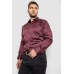 Сорочка чоловіча, колір бордовий, 214R3061 XXL, 52, XXL