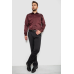 Сорочка чоловіча, колір бордовий, 214R3060 XL, 50, XL