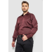 Сорочка чоловіча, колір бордовий, 214R3060 XXL, 52, XXL