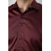 Сорочка чоловіча, колір бордовий, 214R3060 XXL, 52, XXL