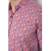 Сорочка чоловіча з довгим рукавом, колір пудровий, 214R2699-1 XL, 50, XL