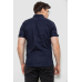 Сорочка чоловіча однотонна, колір темно-синій, 214R2553 XXL, 52, XXL