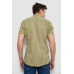 Сорочка чоловіча в клітку, колір жовтий, 214R2445 XXXL