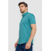 Сорочка чоловіча в клітку, колір бірюзовий, 214R2445 XL