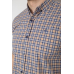 Сорочка чоловіча в клітку, колір бежевий, 214R2445-6 XXL, 52, XXL