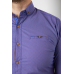 Сорочка чоловіча з принтом, колір фіолетовий, 214R16286 XL, 50, XL