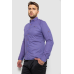 Сорочка чоловіча з принтом, колір фіолетовий, 214R16286 XXL, 52, XXL
