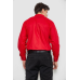 Сорочка чоловіча з довгим рукавом, колір червоний, 214R16111 XXL, 52, XXL