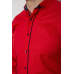 Сорочка чоловіча з довгим рукавом, колір червоний, 214R16111 XXL, 52, XXL