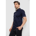 Сорочка чоловіча 214R7007, колір Синій XXL, 52, XXL