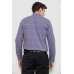 Сорочка чоловіча в клітинку, колір джинс, 214R1255 XXXL, 54, XXXL