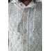 Кофта чоловіча на блискавці з капюшоном, колір сірий, 214R10635 XL, 50, XL