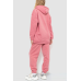 Спорт костюм жіночий на флісі, колір пудровий, 214R104 XXL, 52, XXL