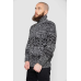 Светр чоловічий, колір чорно-білий, 214R10321 XL, 50, XL