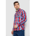Сорочка чоловіча в клітинку, колір червоний, 214R0746 6XL, 60, 6XL