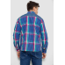 Сорочка чоловіча в клітинку, колір різноколір, 214R0743-1 XXXL, 54, XXXL