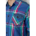 Сорочка чоловіча в клітинку, колір різноколір, 214R0743-1 XXXL, 54, XXXL