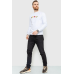Світшот чоловічий демісезонний, колір білий, 208R0204 XXL, 52, XXL