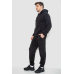 Спорт костюм чоловічий на флісі, колір чорний, 190R235 XXL, 52, XXL